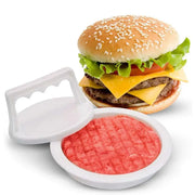 Stuffed Hamburger Press Plastic Burger Maker for Home Kitchen and Outdoor Barbecue Party Grilling