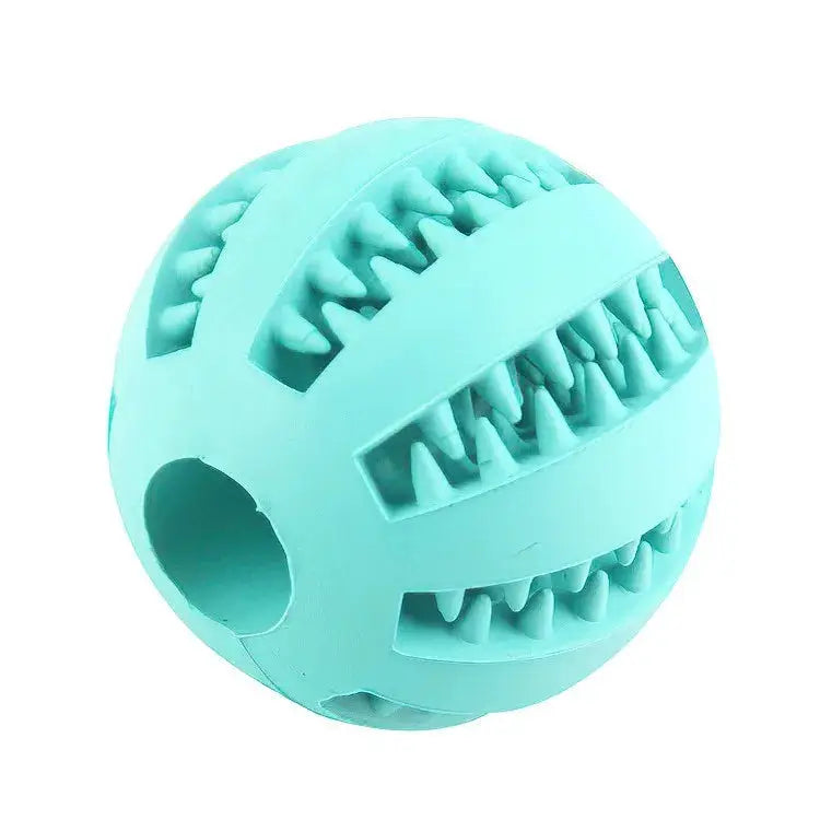 Nontoxic Bite Resistant Dog Ball Toy For Dogs And Cats Treat Dispenser Chew Toy Dental Cleaning Ball