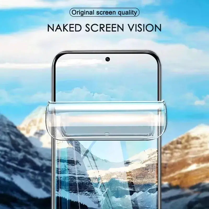 Simples Market 5Pcs hydrogel screen protector set for Samsung Galaxy S21–S24 Ultra and Note 20/10/9 Plus, clear film