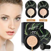 Magic Foundation Mushroom Head Air Cushion CC Cream Applicator Long Lasting High Coverage Waterproof Moisturizing Makeup
