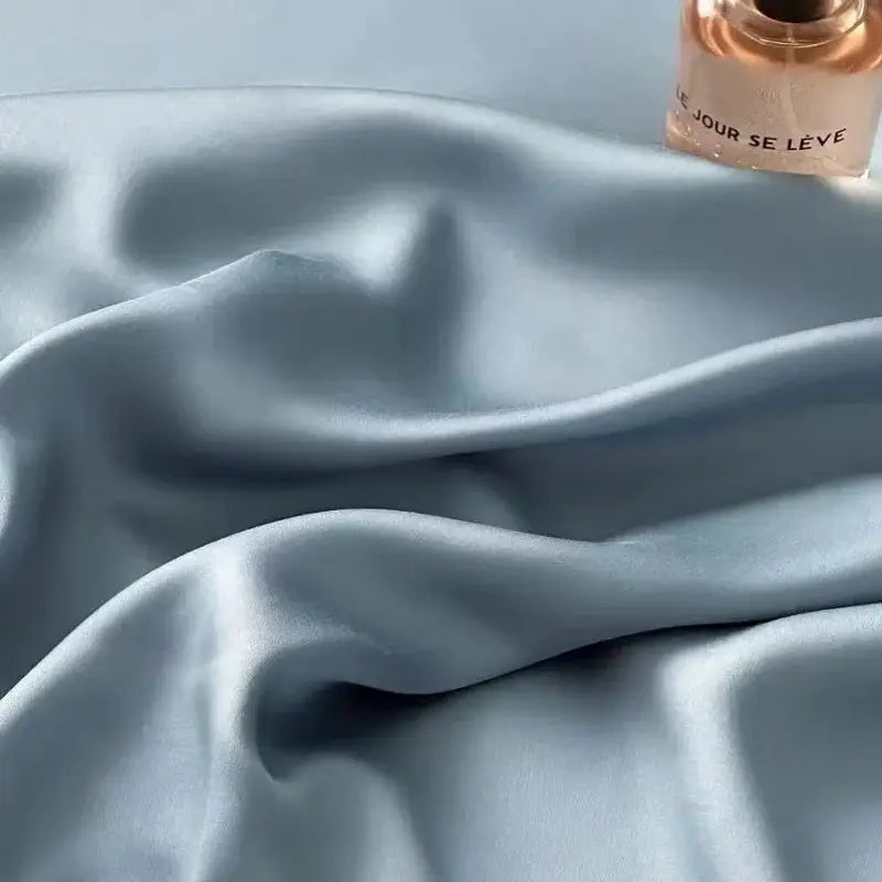 Eucalyptus Lyocell duvet cover, 1pc, light blue cooling bedding by Simples Market.