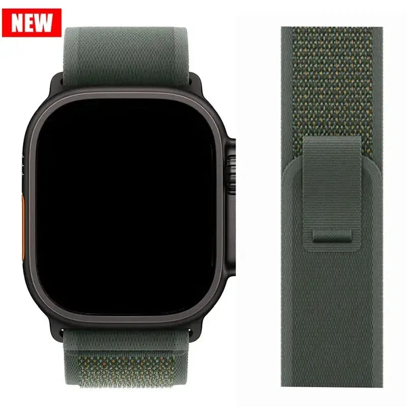 Nylon Trail loop correa For Apple Watch Ultra 2-3 49mm 45mm 44mm 42mm 46mm 41mm bracelet iWatch Series 11 10 9 8 7 6 5 SE Strap