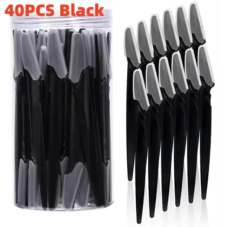 Manual Eyebrow Trimmer For Women Safe Eyebrow Razor Beauty Tool For Face Shaping And Hair Removal