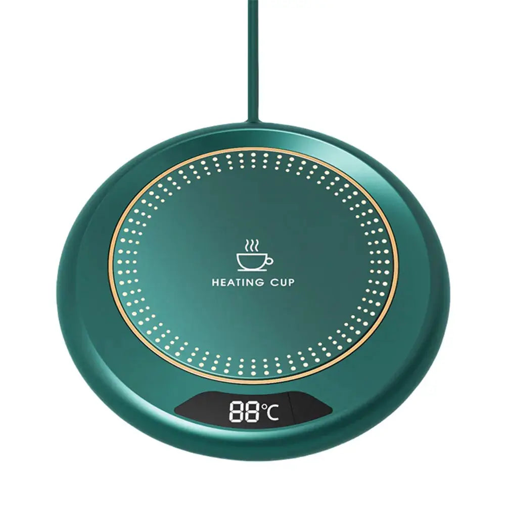 USB Coffee Mug Warmer With Three Temperature Settings For Desk Use