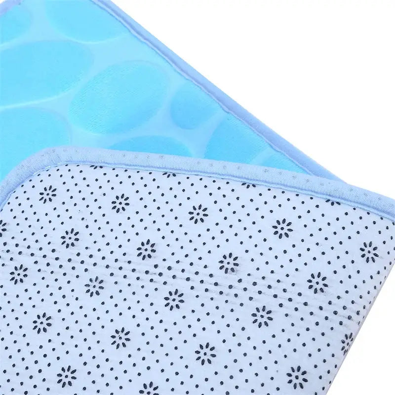 CobbleSafe Cobblestone Embossed Memory Foam Bath Mat With Non Slip Backing For Superior Absorption
