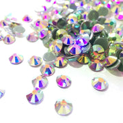 Hotfix Crystal AB Rhinestones For Iron On Jewelry Making Glass Beads Flatback Crafts Accessories Cap Dancing Dress