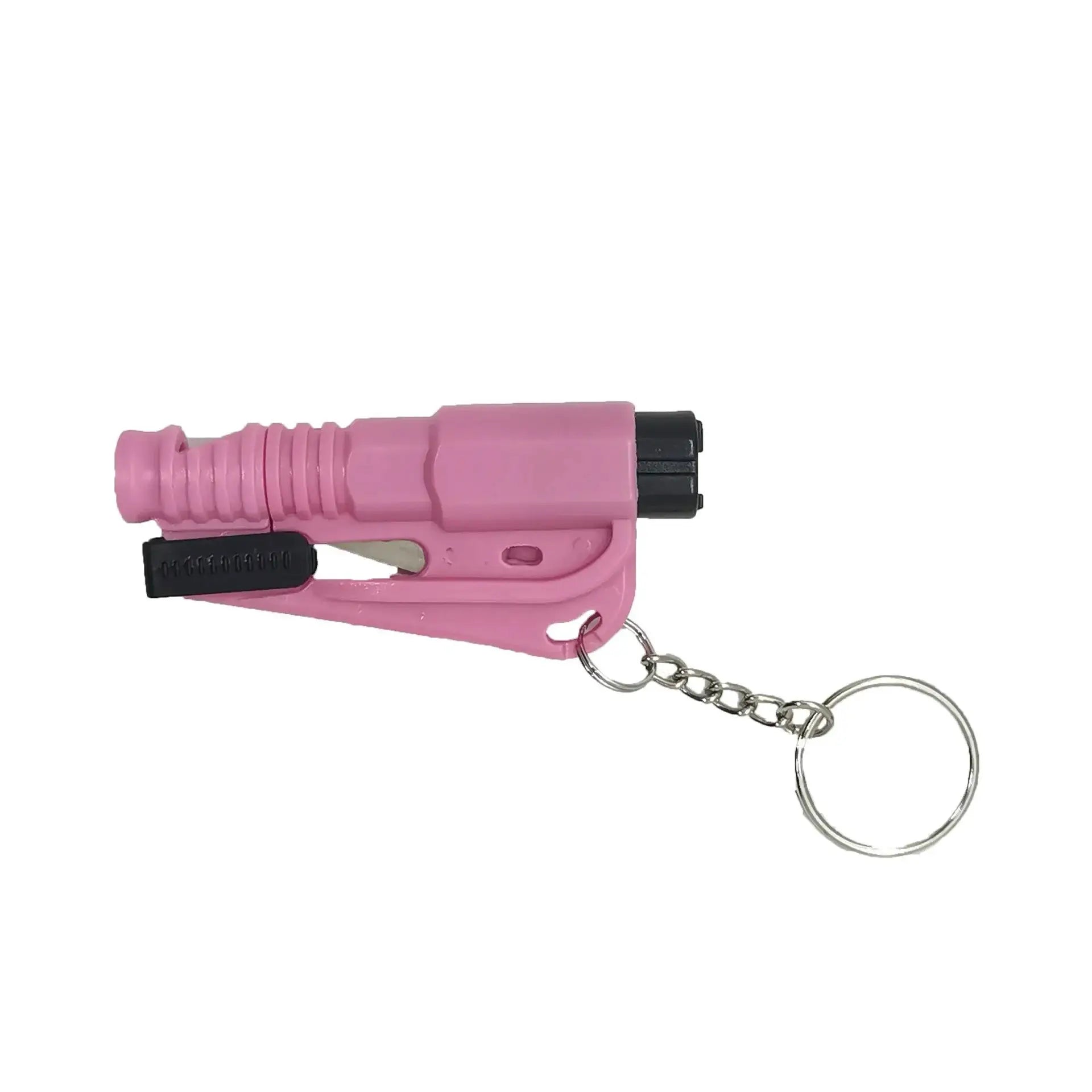 Safety Hammer With Rescue Whistle 2 In 1 Car Escape Tool Window Breaker And Seatbelt Cutter Compact Emergency Tool