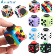 Fidget Cube Antistress Hand Spinner Decompression Toy for Autism ADHD Anxiety Sensory Toys Stress Relief