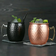 Prestige Moscow Mule Mug 530ml Hammered Stainless Steel Bar Cup for Cocktails Coffee and Beer Keeps Drinks Cold