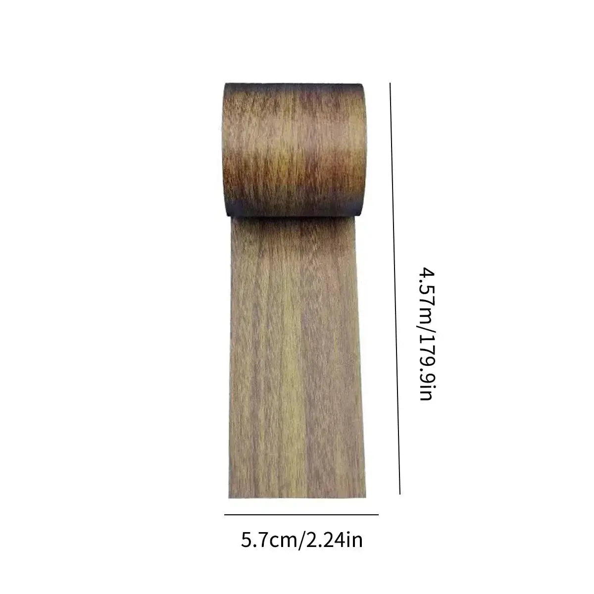 4.5M Roll Realistic Wood Grain Repair Adhesive Tape For Floors Cabinets Furniture Skirting Line Sticker Home Decoration