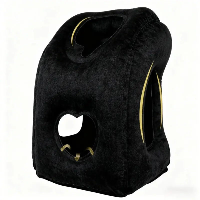 Inflatable Travel Pillow With Patented Valve For Adjustable Neck And Head Support Lightweight Thanksgiving Gift