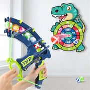 Montessori Throw Slingshot Target Sticky Ball Dartboard Children Outdoor Game Toy For Learning And Coordination