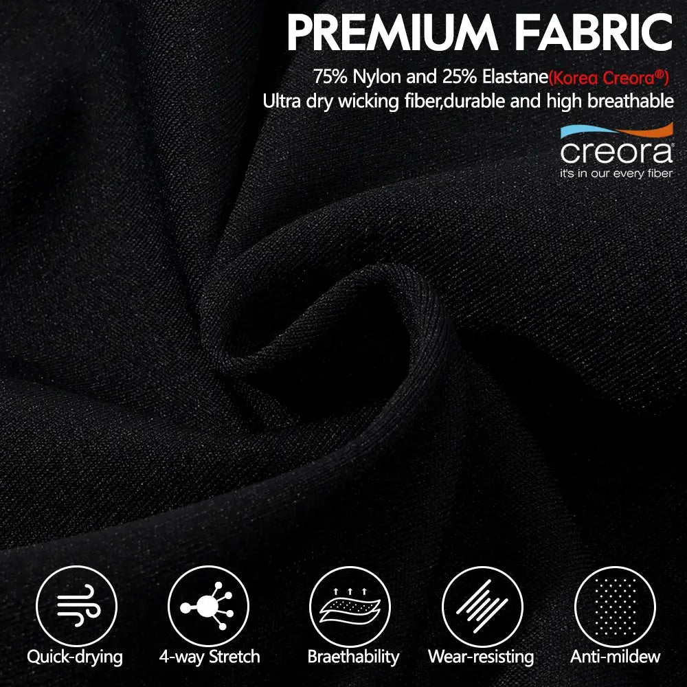 Men's cycling bib shorts with breathable fabric and quick-drying performance.