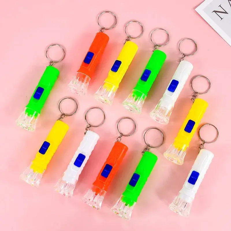 24 Pcs Mini LED Flashlight Toys For Kids Party Favors Goodie Bags Pinata Fillers Gift Girls School Pack