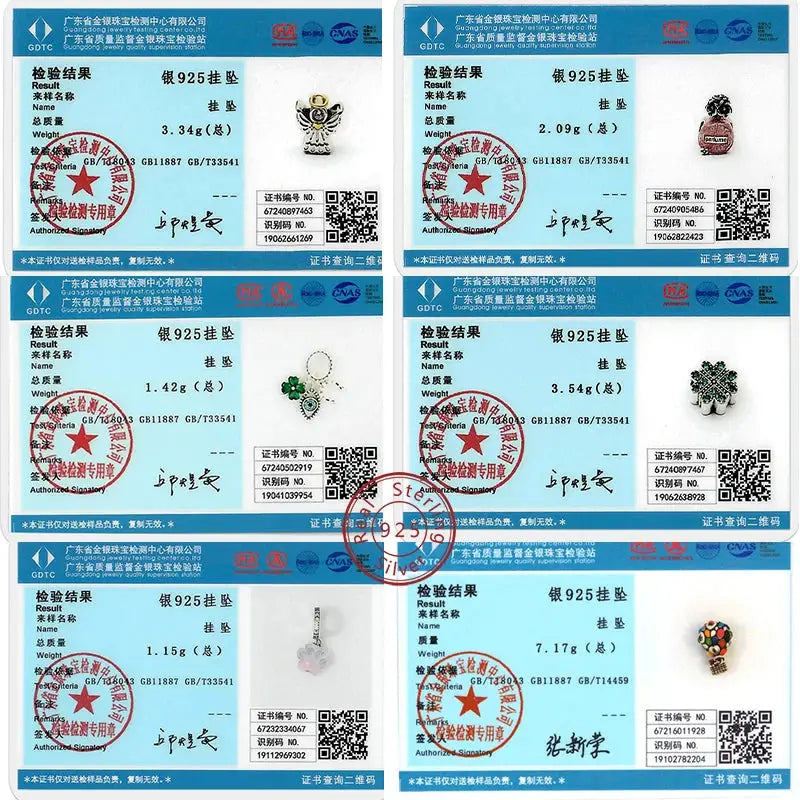 Original 925 Silver Charms Beads For Pendant Charm Bracelet Dangle For Women DIY Fine Jewelry Making Hot Sale