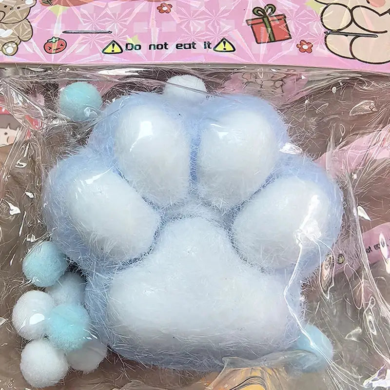 Squeeze Cat Paw Toys Soft Abreact Relief Stress Relief Squishy Cat Paw Toys for Relaxation Cute Gift for Cat Lovers