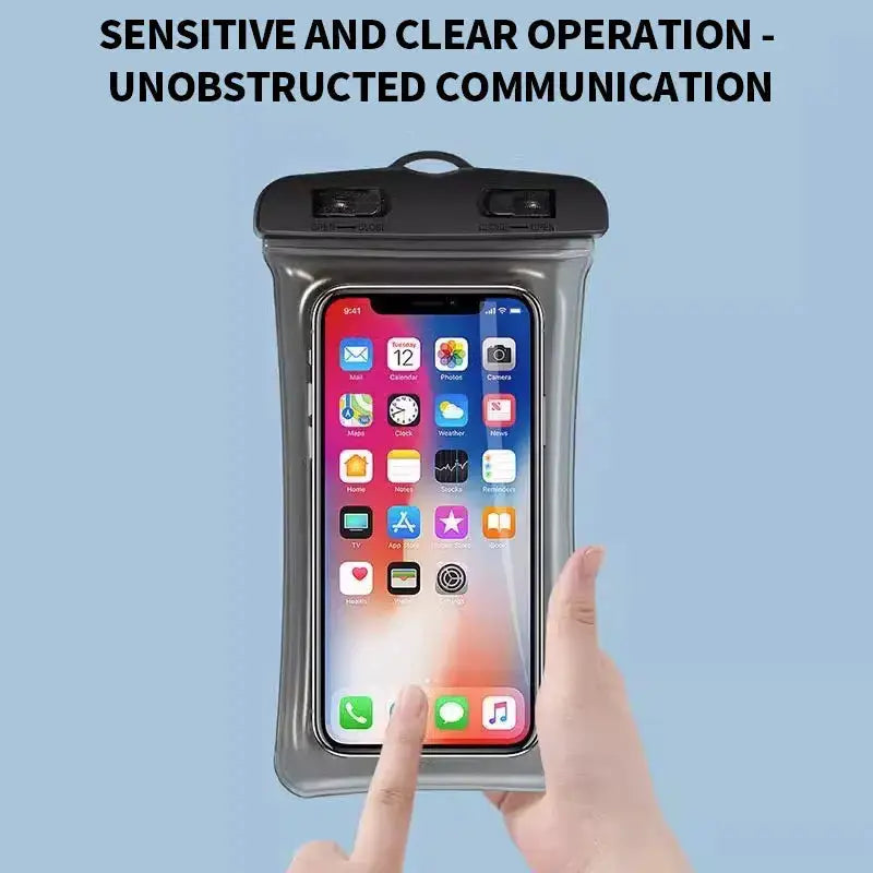 Waterproof Phone Pouch Dry Bag Case For Phone Water Sports Beach Pool Skiing Diving Underwater Protection