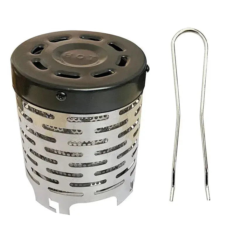 Stainless Steel Heating Cover For Outdoor Camping Infrared Heater Cassette Baking Stove