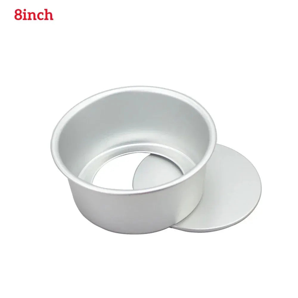Tiered Round Cake Molds Set 4 6 8 10 12 Inch Removable Bottom Aluminum Alloy Nonstick Pans Kitchen Tools