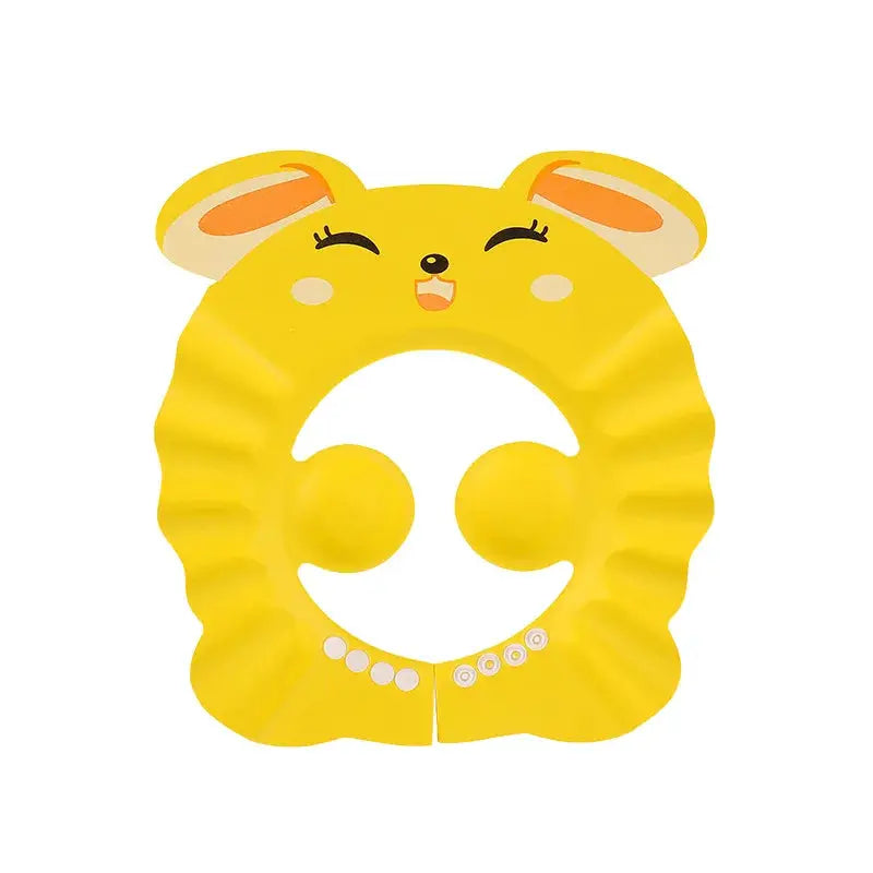 Adjustable Baby Shower Soft Cap For Kids Protecting Eyes And Ears During Bath Time