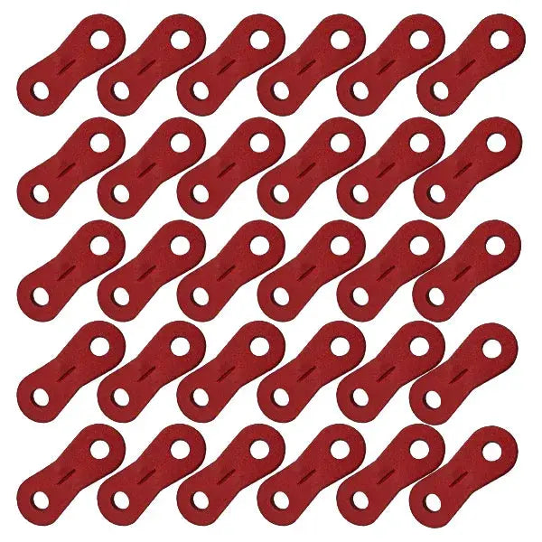 30 Piece Camping Tent Rope Fasteners Set With Guyline Tensioners For Awning Cords And Rope Tightening Buckles
