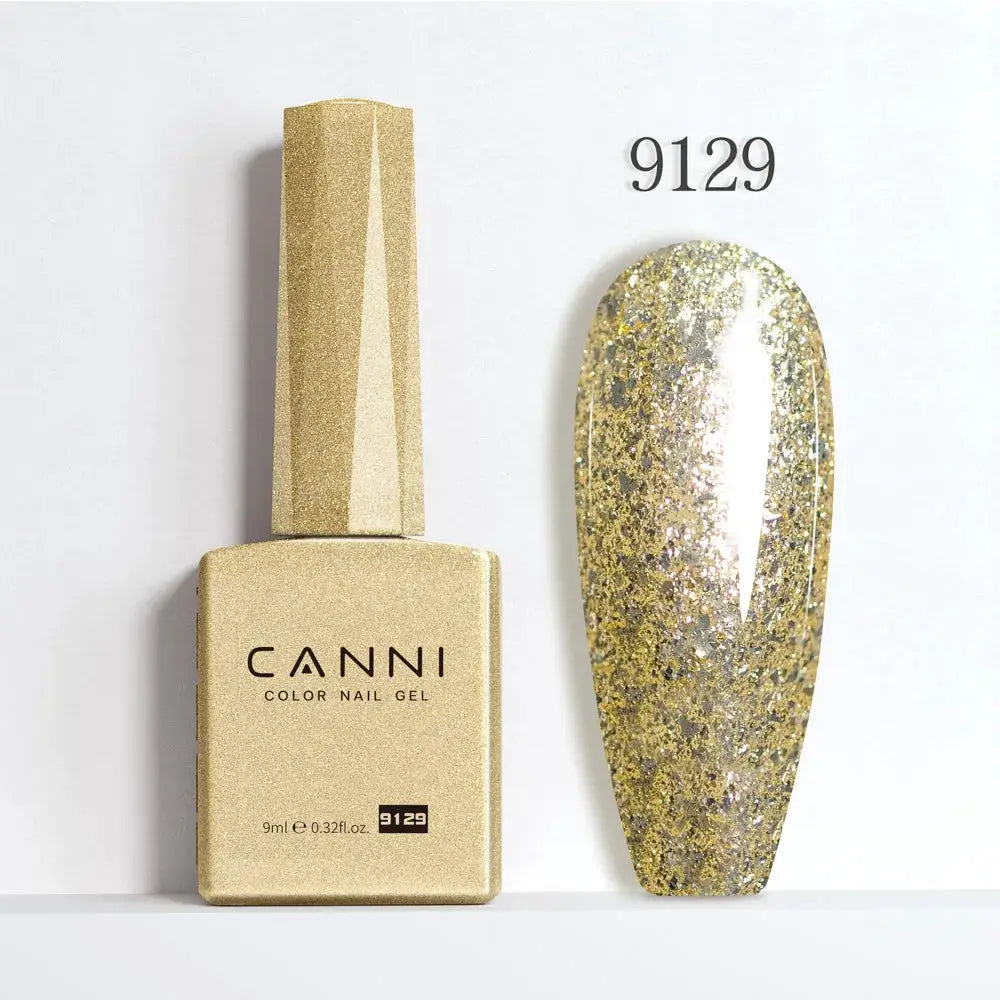 Canni Hema Free Nail Gel Polish Christmas Red Collection Semi Permanent 9ml Long Lasting Shine