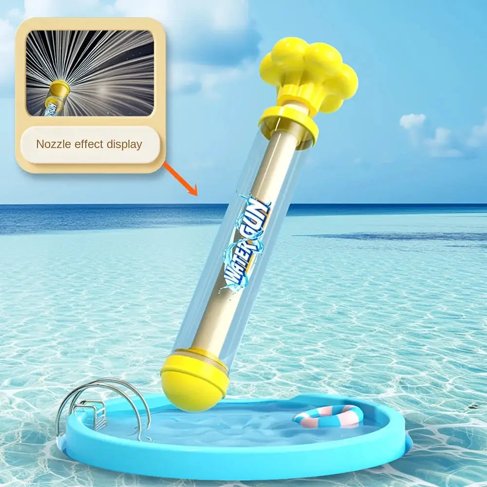 Pusher Type Fun Fireworks Water Jet Spray Toy For Kids 8 And Up ABS Plastic Water Sprayer Outdoor Play