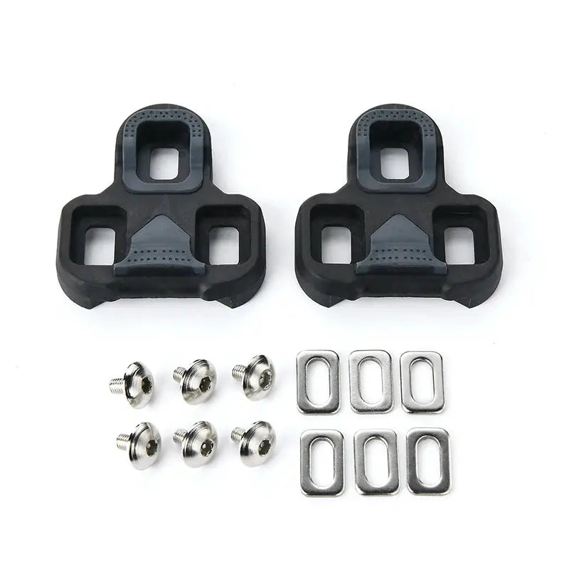Road Bike Cleats For Look Self Locking System Pedals With 4.5 Degree Float Compatible Shoes Bicycle Accessories