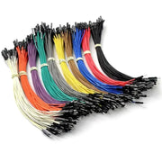 50 Pcs 10 20 30 Cm 2.54mm Dupont Jumper Wires Male To Female For Arduino Breadboard Kit Color Options