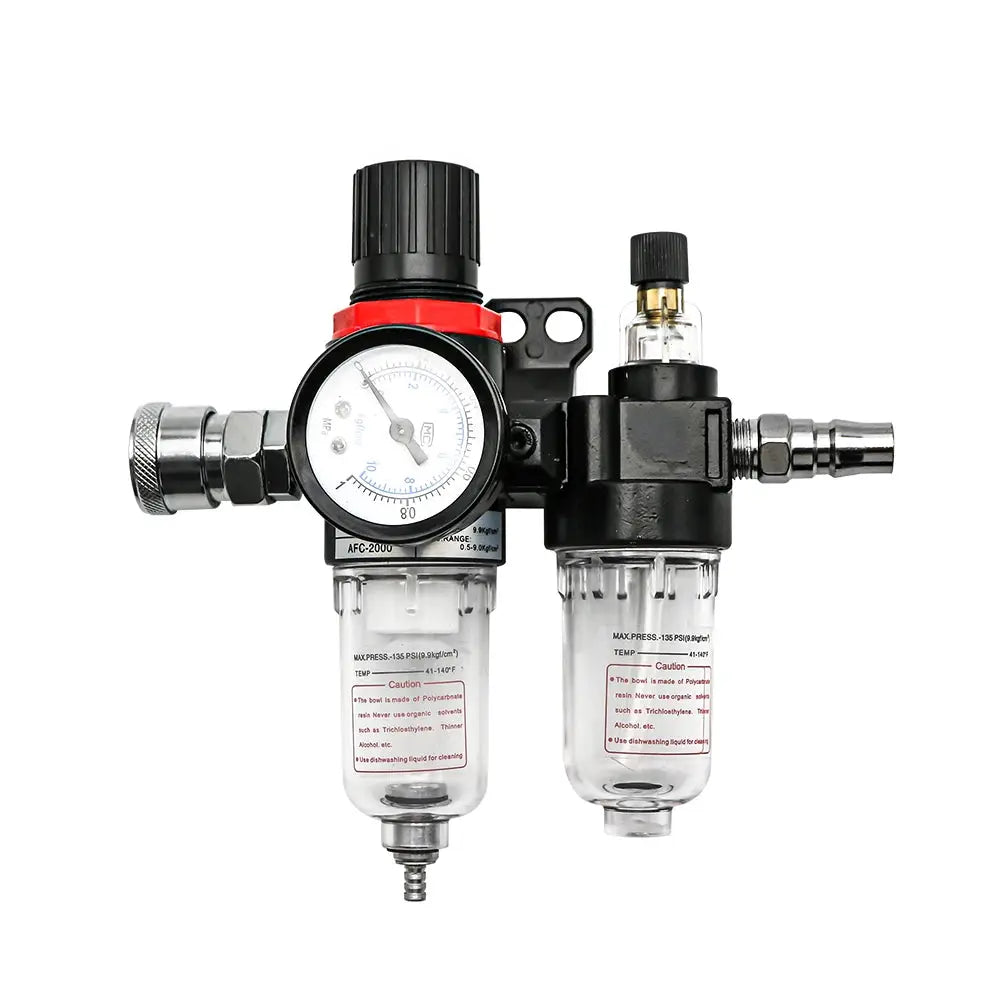 AFC2000 AFR2000 AL2000 G1/4 Air Compressor Oil And Water Separator Filter With Pressure Regulator