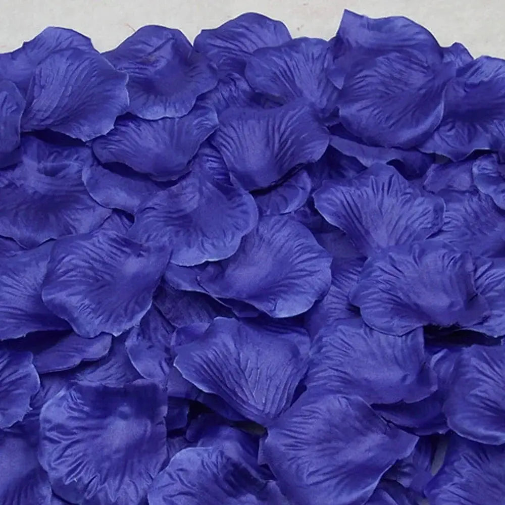 Colorful Artificial Rose Petals 100 To 10000 Pieces Red White Gold Nonwoven Silk Like Fabric Wedding Party Valentine Decor