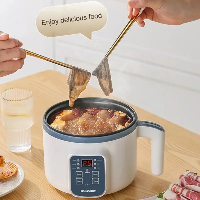 1.7L Electric Rice Cooker 220V Multi Cooker Non Stick Smart Mechanical Steamed Rice Pot For Home Use