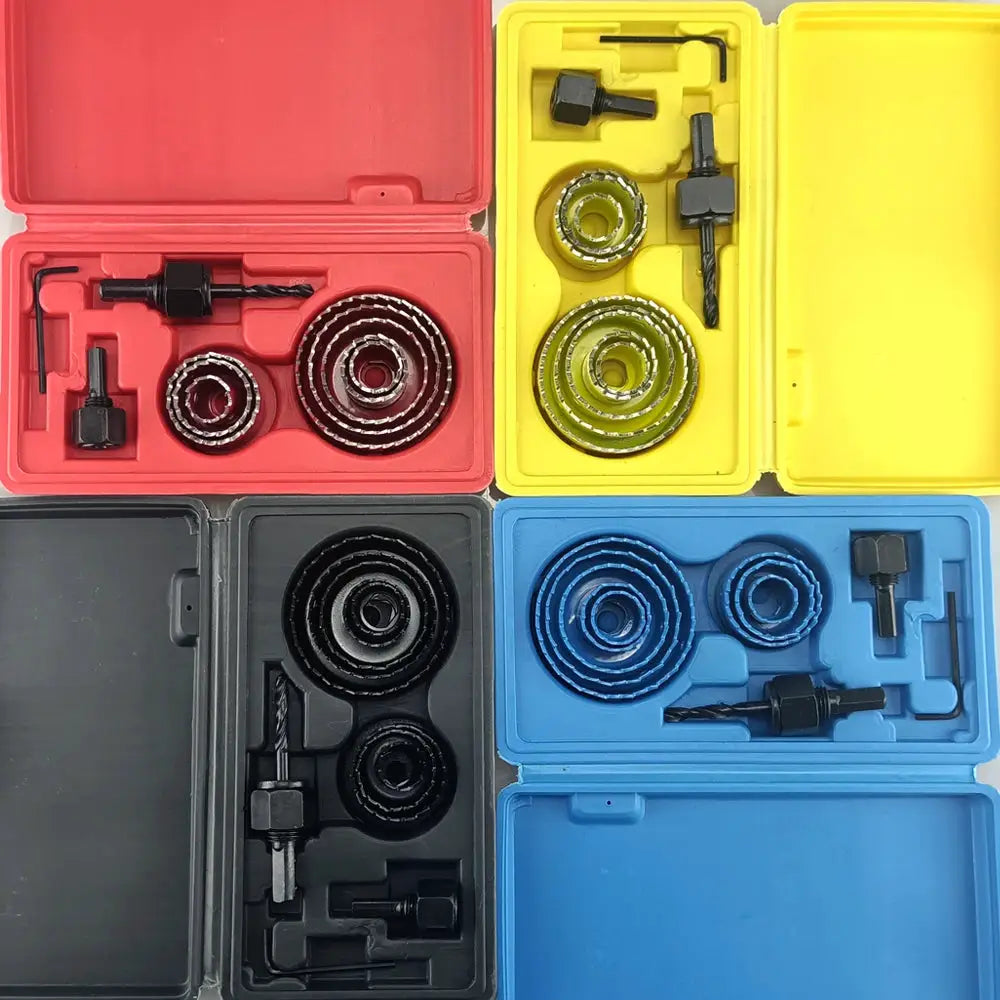 19 To 127mm Hole Saw Set Cup Style Wood Crown Drill Bit For Gypsum Board Wood PVC Plastic Density Board And Metal