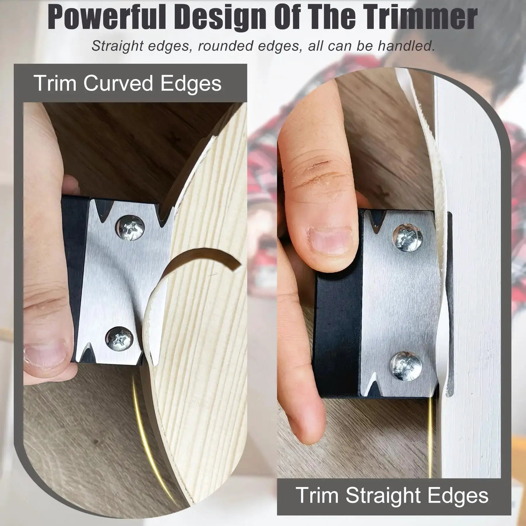 ForgeLine Trimmer Wood Chamfering Fillet Scraper For Precision Edge Deburring And Corner Edges In Woodworking