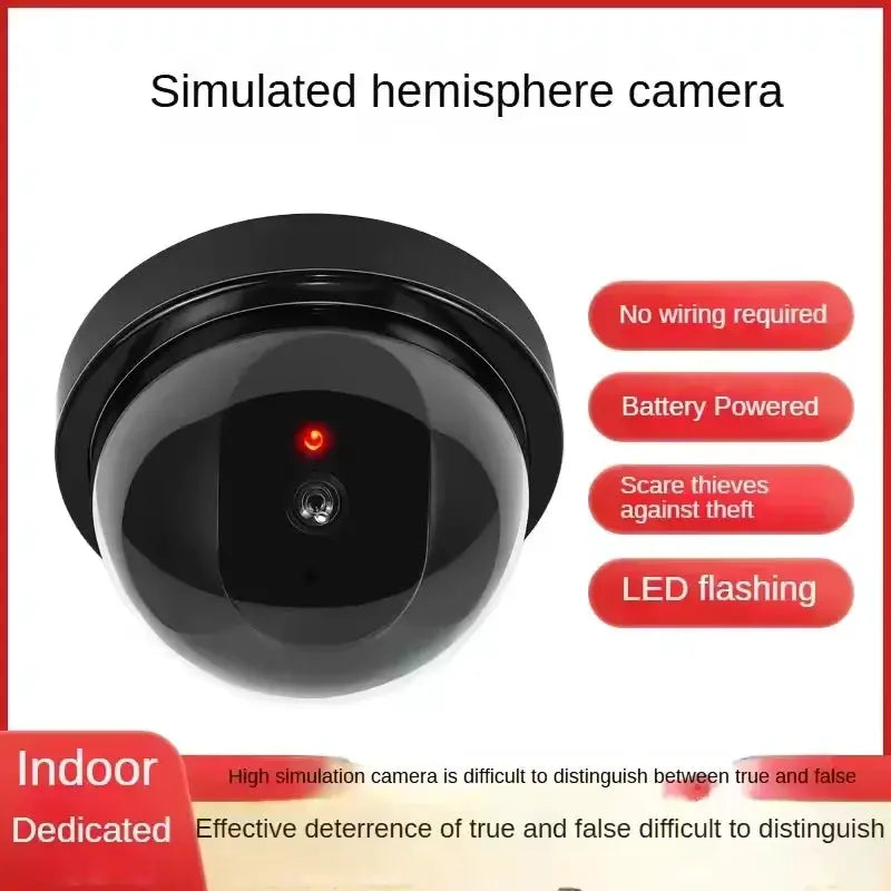 Outdoor Fake Camera Simulation For Home Security Realistic Dummy Surveillance Monitor Deterrent
