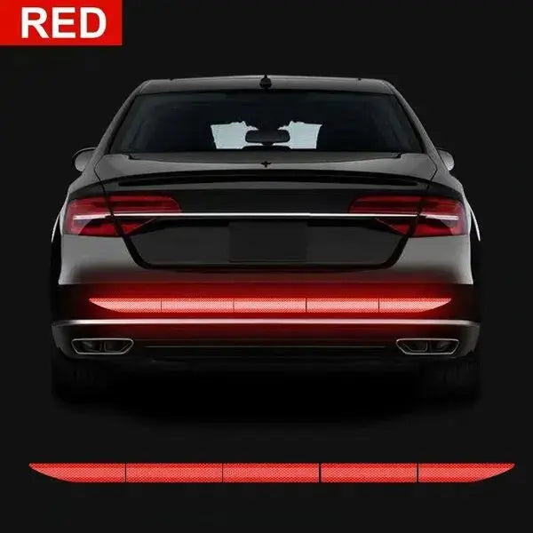 Reflective Warning Tape Car Sticker Anti Collision for Automobile Trunk Night Visibility