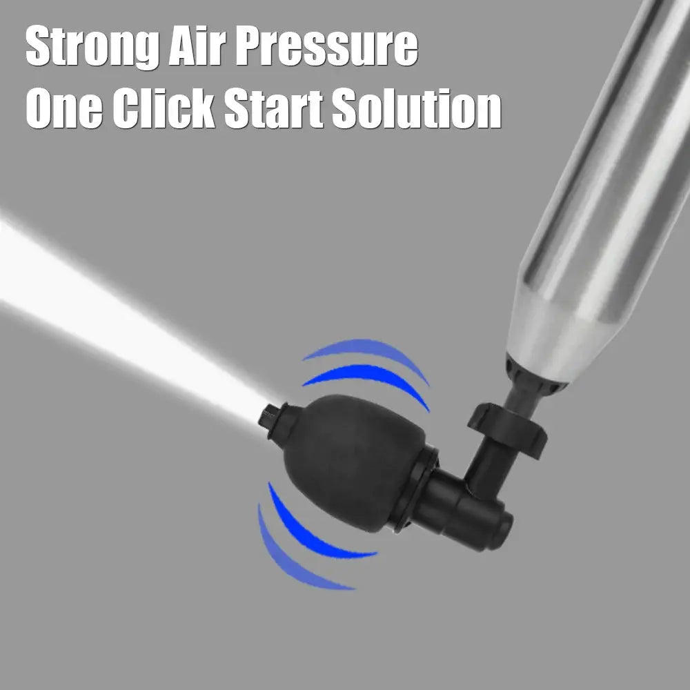 High Pressure Toilet Plunger Air Drain Blaster For Clogs And Sewer Pipes Unblocker
