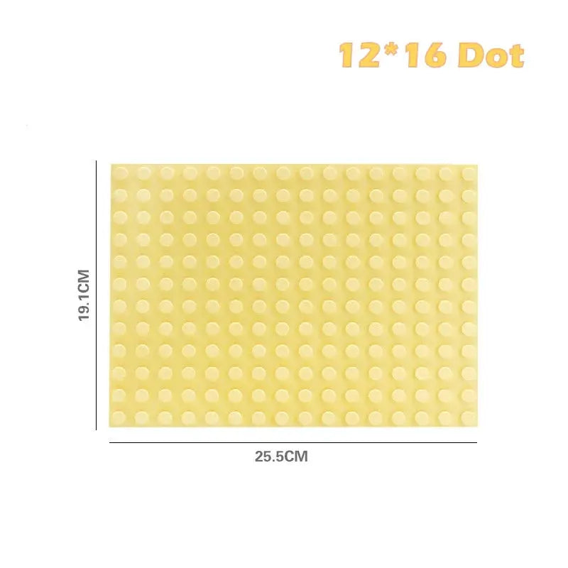 9 Sizes Big Building Plastic Blocks Base Plates Compatible With Large Bricks And Assembly Figures For Kids Toys