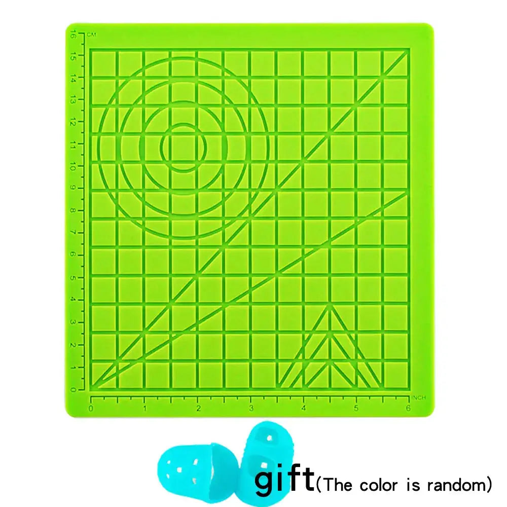 3D Printing Pen Silicone Mat Kit With 2 Finger Protectors For Kids And Adults Drawing Tools Template Pad