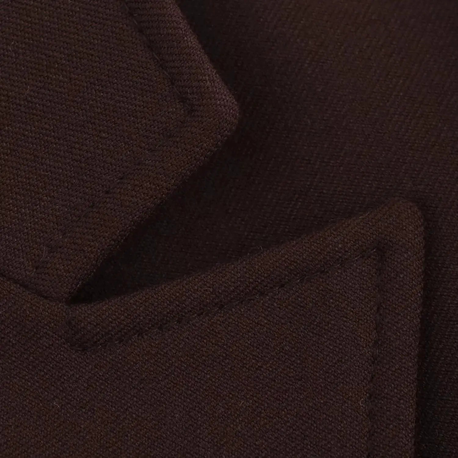 KONDALA brown textured blazer fabric close-up for Simples Market women's suit set