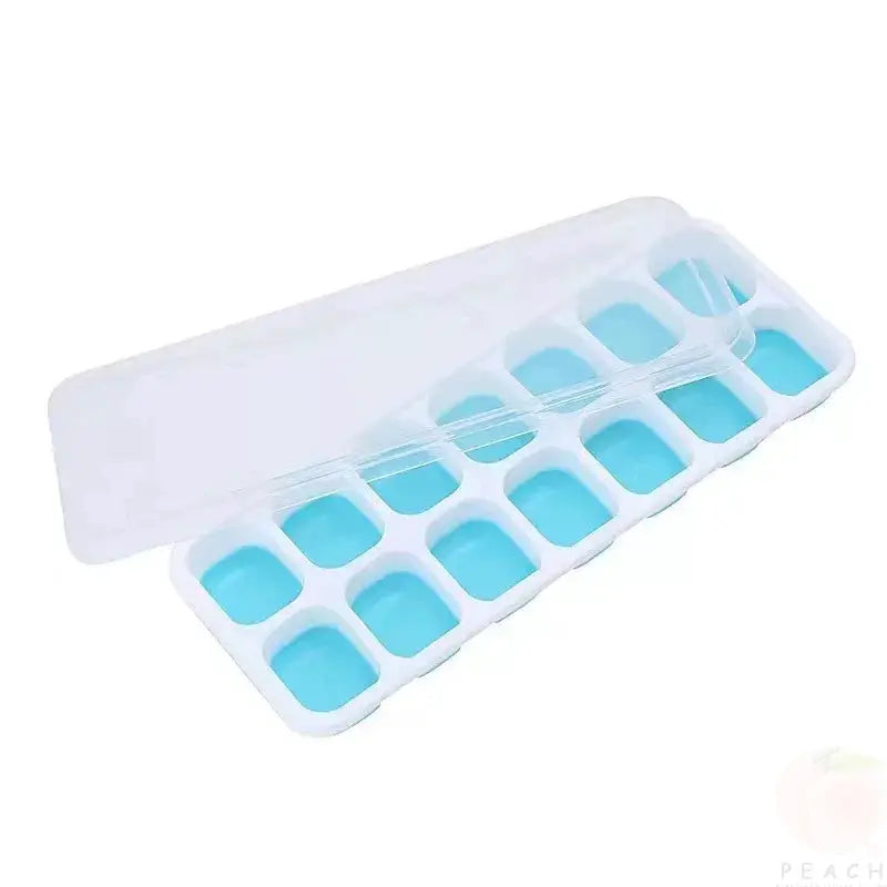 14 Grid Silicone Ice Cube Tray Square Ice Mold Non Toxic Durable Ice Cube Maker For Bar Pub Wine