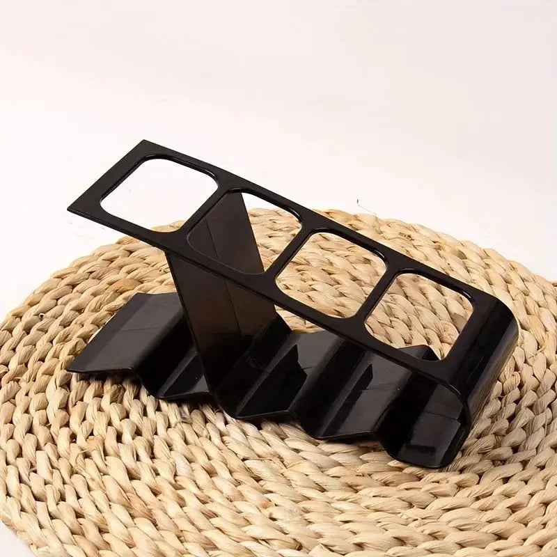 4 Compartment Remote Control Organizer Desktop Storage Rack Plastic Holder Multi Purpose Desk Organizer