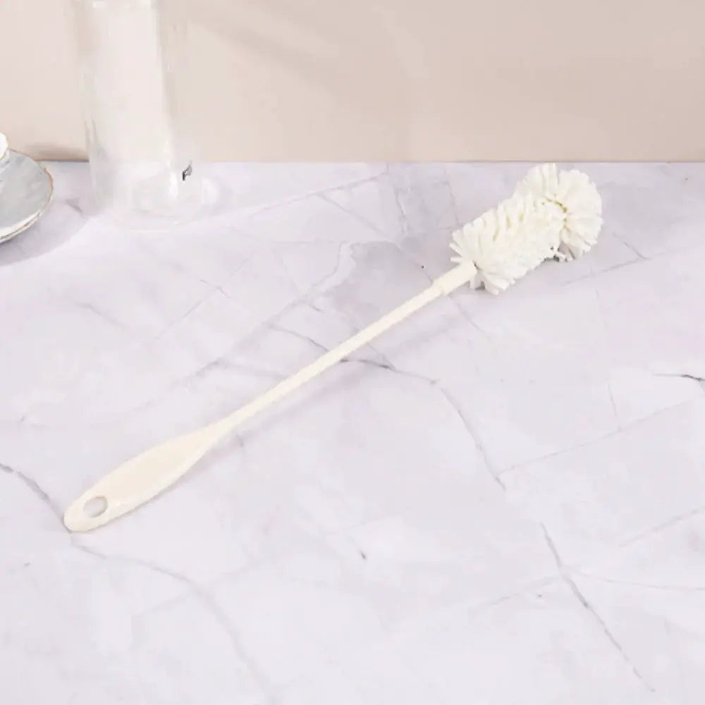 Long Handle Cup Brush For Tea Stain Removal And Baby Bottle Brush Cleaning Ergonomic Non Scratch Durable