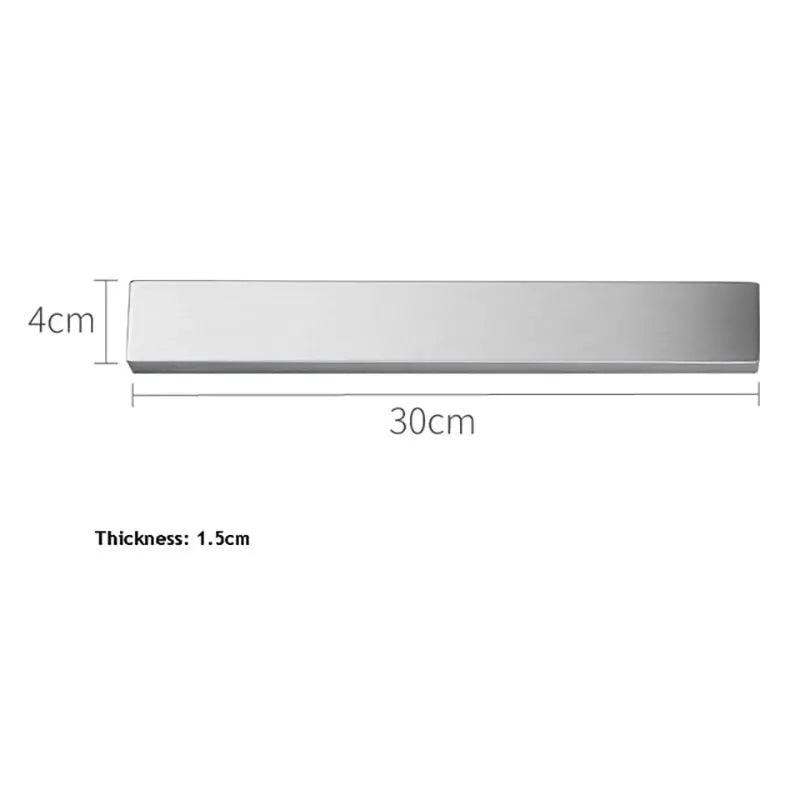 Professional Magnetic Knife Strip Stainless Steel Knife Holder Rack Kitchen Knife Bar 30 40 50 Cm