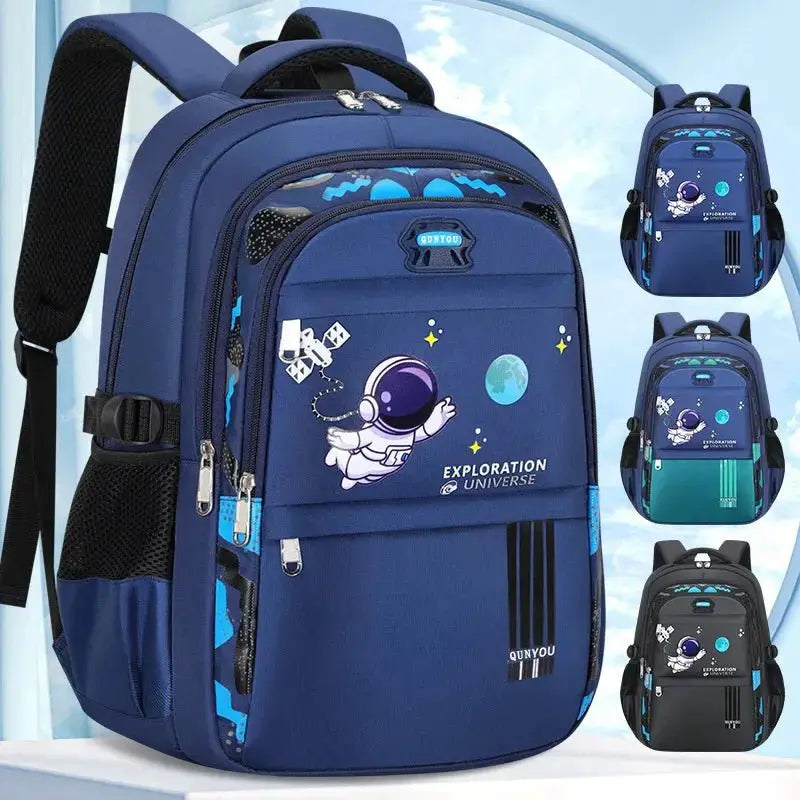 Astronaut Waterproof Primary School Backpack for Boys - Simples Market