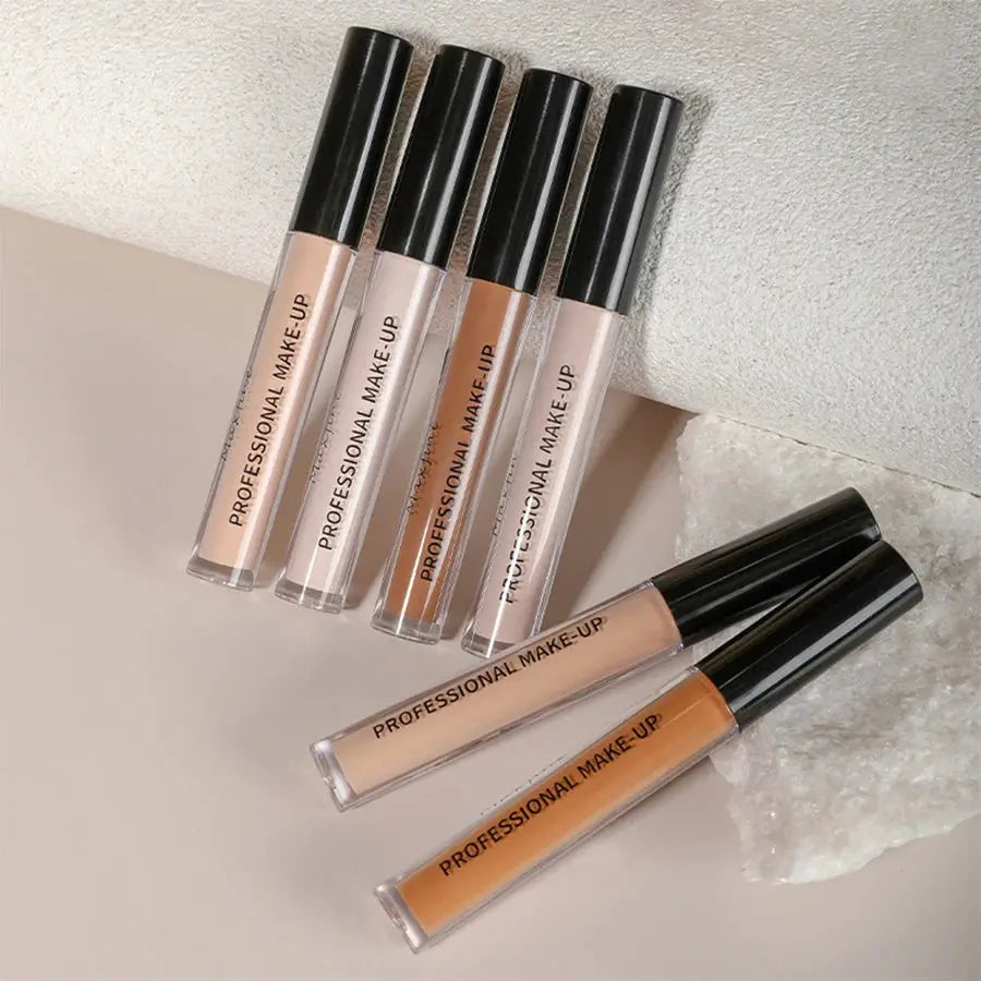 Glowuxe Liquid Concealer Matte High Coverage Waterproof Oil Control Moisturizing Long Lasting