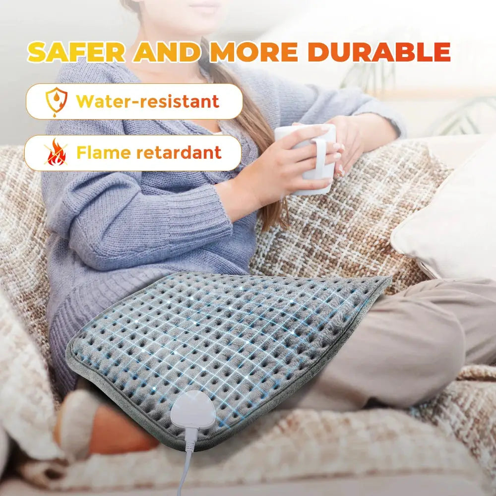 58 By 29 Cm Electric Heating Blanket Heated Pad For Bed And Sofa Warm Winter Thermal Blanket Edifolly CE Certified