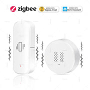 ZigBee vibration sensor and tilt detector (2-pack) white by Simples Market