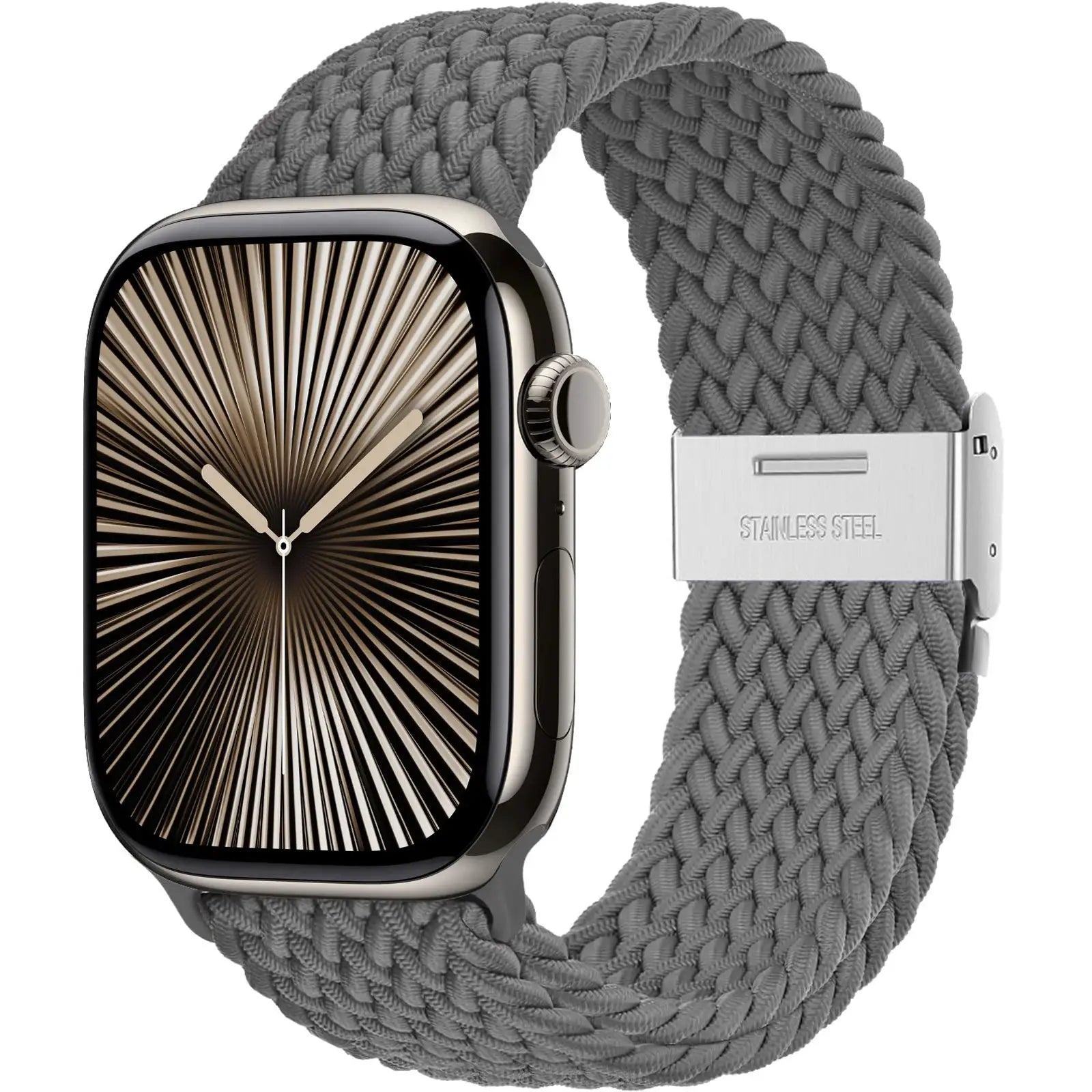 Strap For Apple watch band 46mm 45mm 44mm 49mm 40mm 41mm 42mm Braided loop correa bracelet iWatch series 10 8 9 7 5 2030