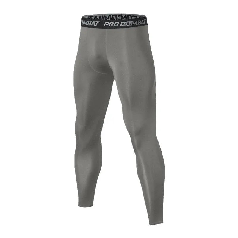 New Men's Compression Pants Leggings Running Training Quick Dry Fitness Jogging Workout Trousers